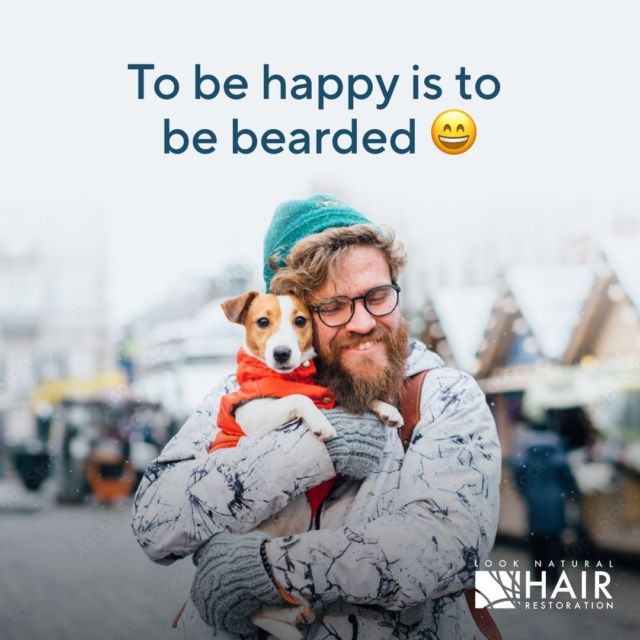 On a scale of 1-10, what's your happiness level these days? Let us know in the comments below 👇🏾 We can help you in the beard department 😉

#happiness #bearded #beardlife #looknaturalhairrestoration
